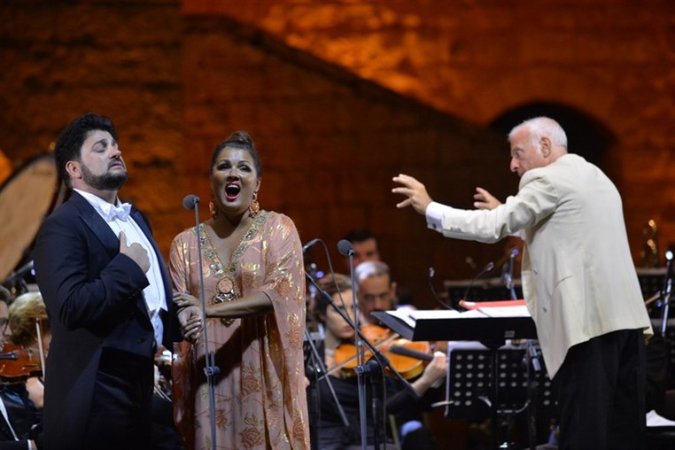 Anna Netrebko at Beiteddine Festival